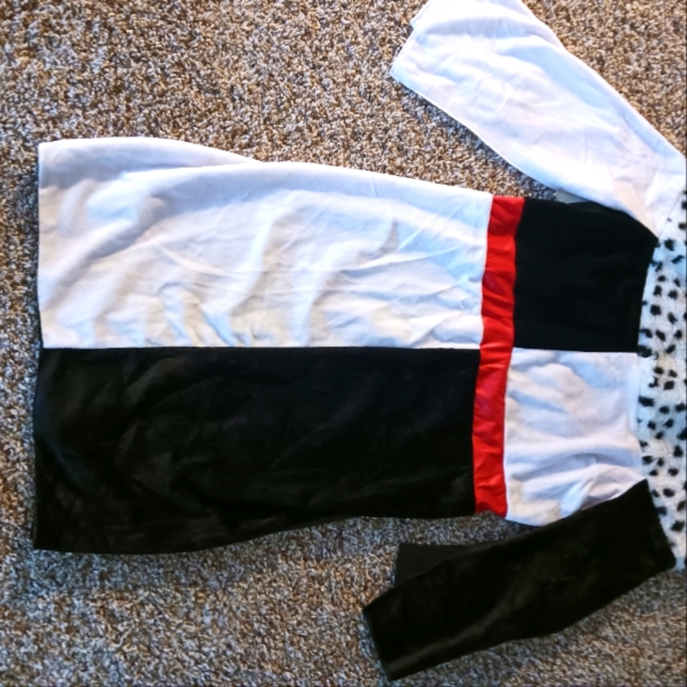 DISNEY Cruella DeVille Halloween cosplay costume size XLarge